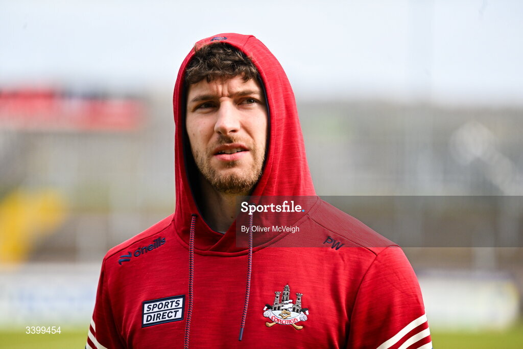22 March 2026; Paul Walsh of Cork before the Allianz Football League Division 2 match between between Tyrone and Cork at O'Neills Healy Park in Omagh, Tyrone. Photo by Oliver McVeigh/Sportsfile