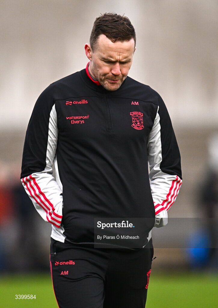 14 March 2026; Mayo manager Andy Moran during the Allianz Football League Division 1 match between Kerry and Mayo at Austin Stack Park in Tralee, Kerry. Photo by Piaras Ó Mídheach/Sportsfile