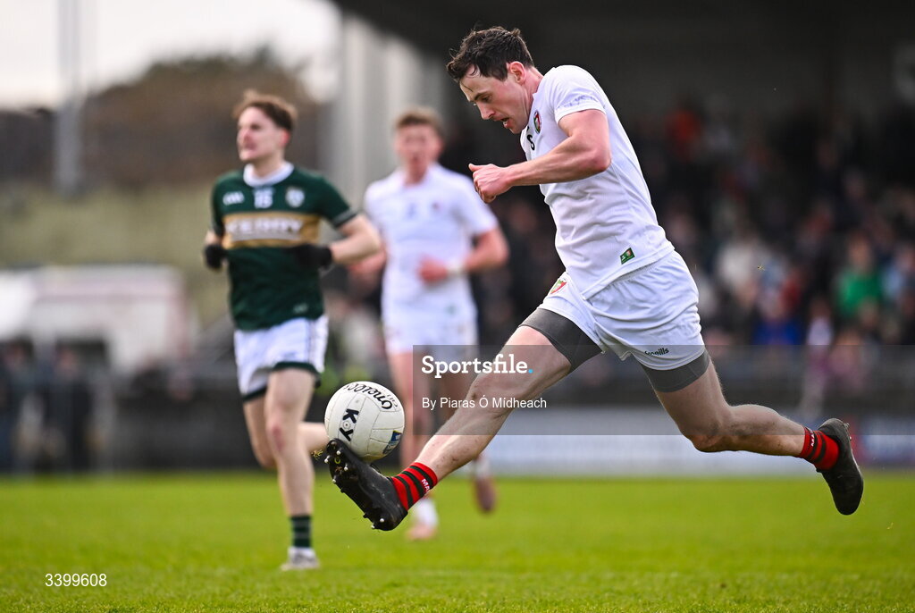 14 March 2026; Diarmuid O'Connor of Mayo during the Allianz Football League Division 1 match between Kerry and Mayo at Austin Stack Park in Tralee, Kerry. Photo by Piaras Ó Mídheach/Sportsfile