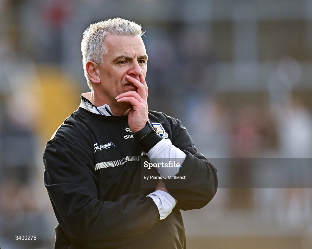 22 March 2026; Galway manager Padraic Joyce during the Allianz Football League Division 1 match between Galway and Dublin at Pearse Stadium in Galway. Photo by Piaras Ó Mídheach/Sportsfile