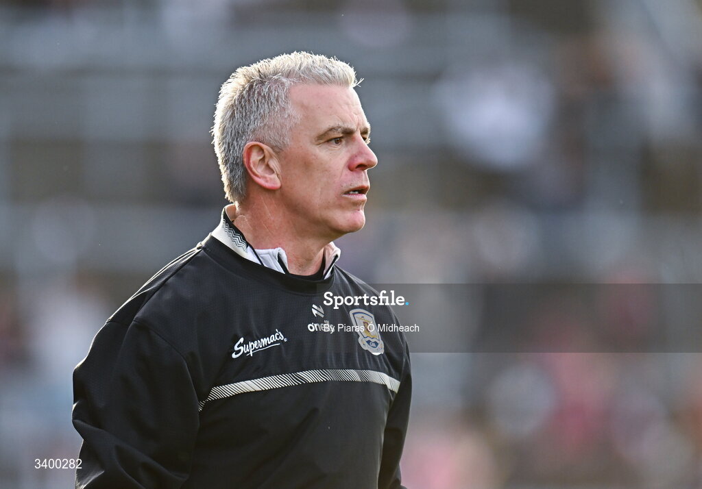 22 March 2026; Galway manager Padraic Joyce during the Allianz Football League Division 1 match between Galway and Dublin at Pearse Stadium in Galway. Photo by Piaras Ó Mídheach/Sportsfile