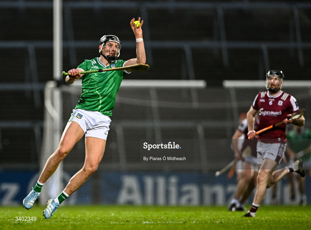 21 March 2026; Gearóid Hegarty of Limerick during the Allianz Hurling League Division 1A match between Limerick and Galway at TUS Gaelic Grounds in Limerick. Photo by Piaras Ó Mídheach/Sportsfile