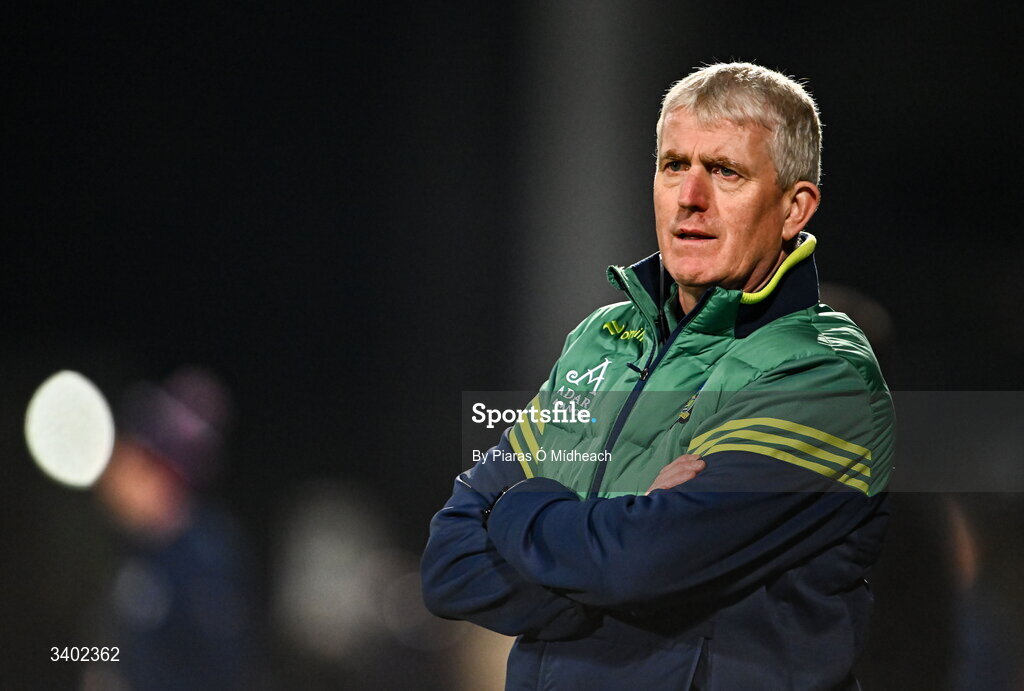 21 March 2026; Limerick manager John Kiely during the Allianz Hurling League Division 1A match between Limerick and Galway at TUS Gaelic Grounds in Limerick. Photo by Piaras Ó Mídheach/Sportsfile