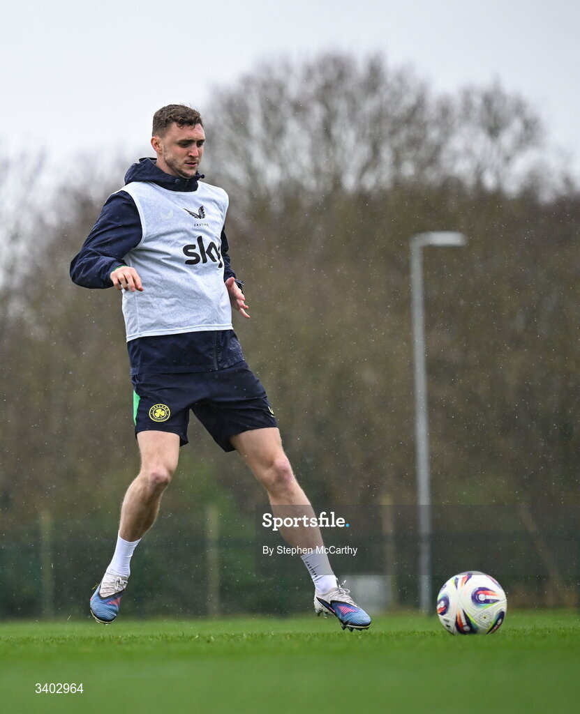 24 March 2026; Jack Taylor during a Republic of Ireland men's training session at the FAI National Training Centre in Abbotstown, Dublin. Photo by Stephen McCarthy/Sportsfile