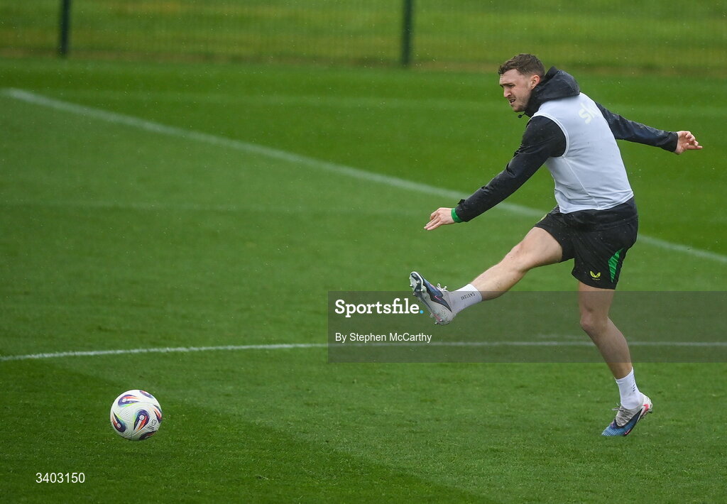 24 March 2026; Jack Taylor during a Republic of Ireland men's training session at the FAI National Training Centre in Abbotstown, Dublin. Photo by Stephen McCarthy/Sportsfile