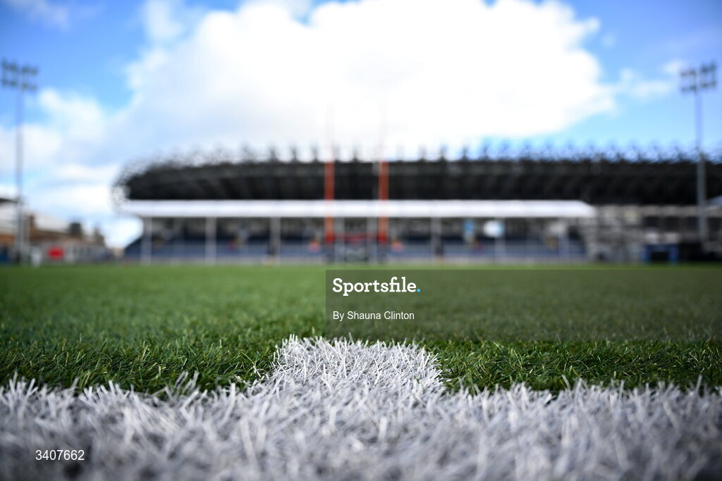 28 March 2026; A general view ahead of the Celtic Challenge final match between Wolfhounds and Clovers at The Hive Stadium in Edinburgh, Scotland. Photo by Shauna Clinton/Sportsfile