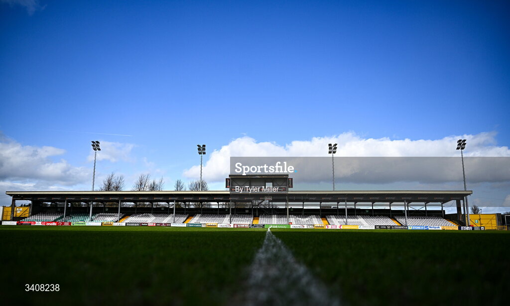 28 March 2026; A general view before the SSE Airtricity Women's Premier Division match between Galway United and Wexford at Eamonn Deacy Park in Galway. Photo by Tyler Miller/Sportsfile