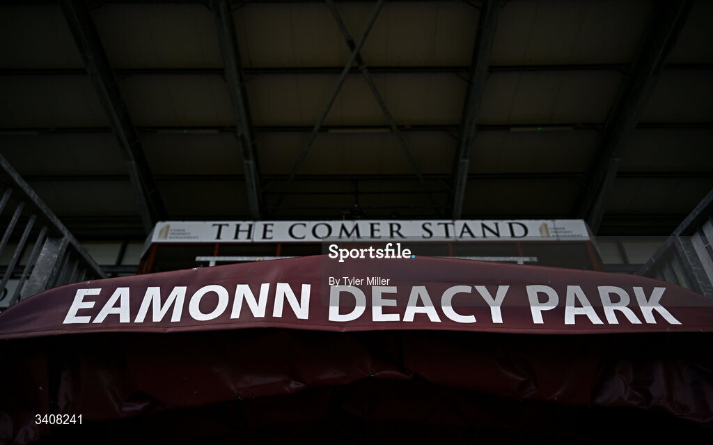 28 March 2026; A general view before the SSE Airtricity Women's Premier Division match between Galway United and Wexford at Eamonn Deacy Park in Galway. Photo by Tyler Miller/Sportsfile