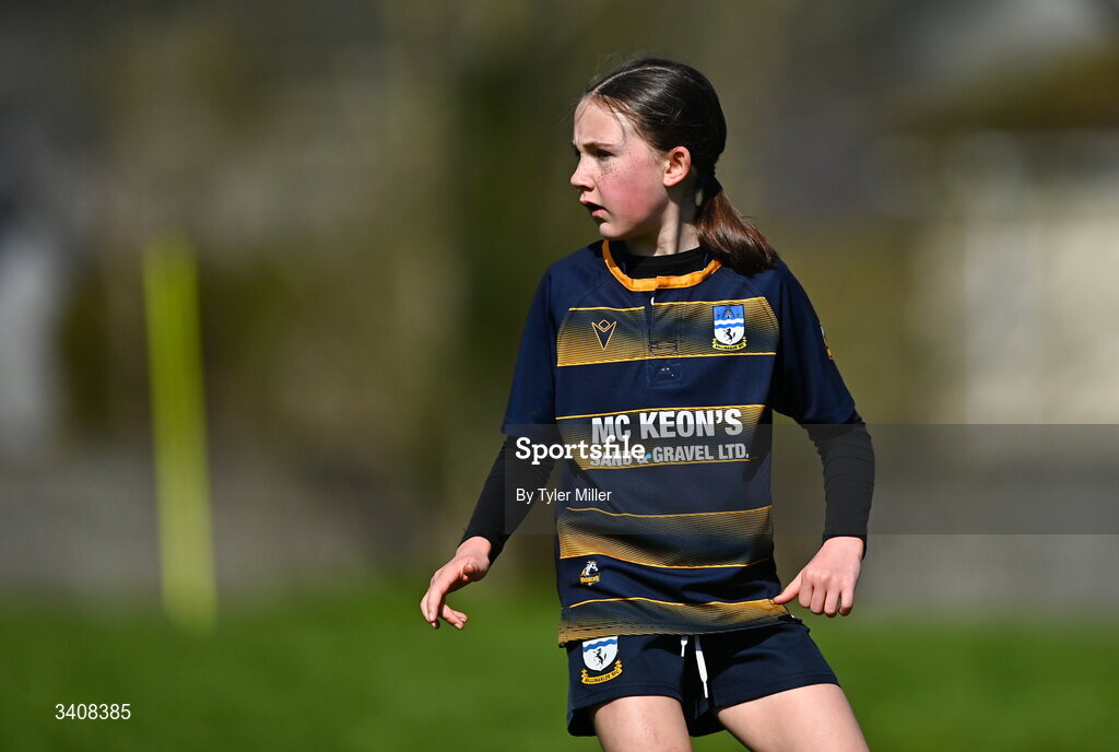 28 March 2026; Action during the Aviva Minis Rugby Festival Connacht match between Galway Bay RFC and Ballinasloe at Galway Bay RFC at Knocknacarra Park in Galway. Photo by Tyler Miller/Sportsfile