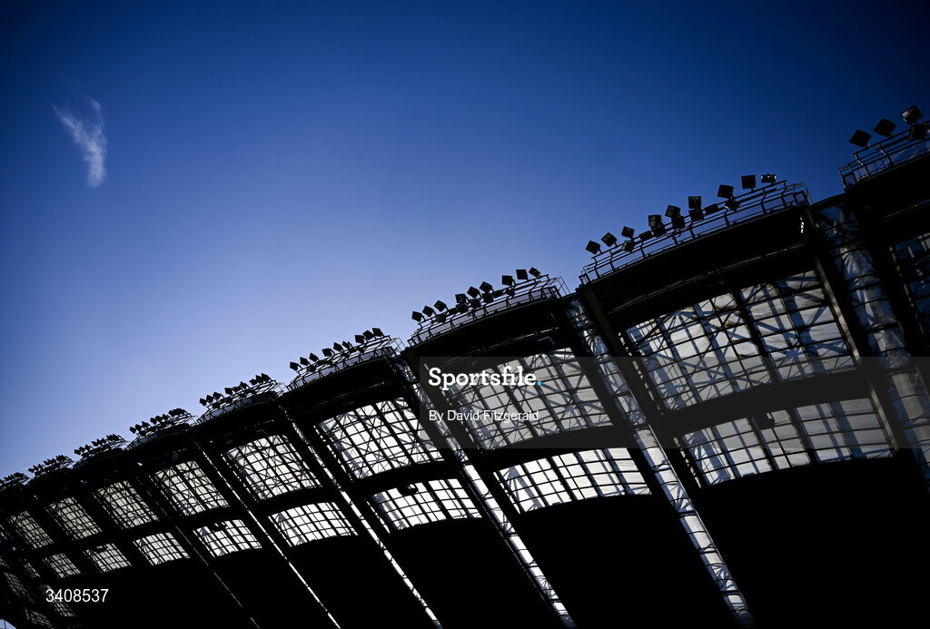 28 March 2026; A general view before the Allianz Football League Division 3 final match between Down and Wexford at Croke Park in Dublin. Photo by David Fitzgerald/Sportsfile
