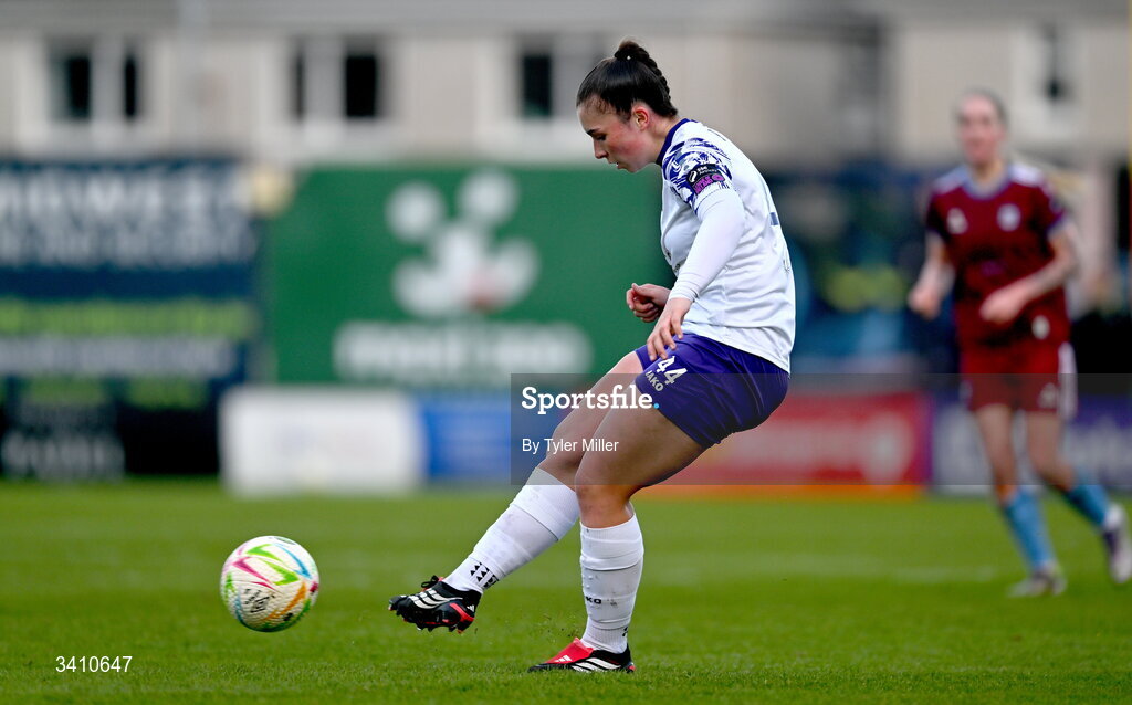 28 March 2026; Roisin Joyce of Wexford during the SSE Airtricity Women's Premier Division match between Galway United and Wexford at Eamonn Deacy Park in Galway. Photo by Tyler Miller/Sportsfile