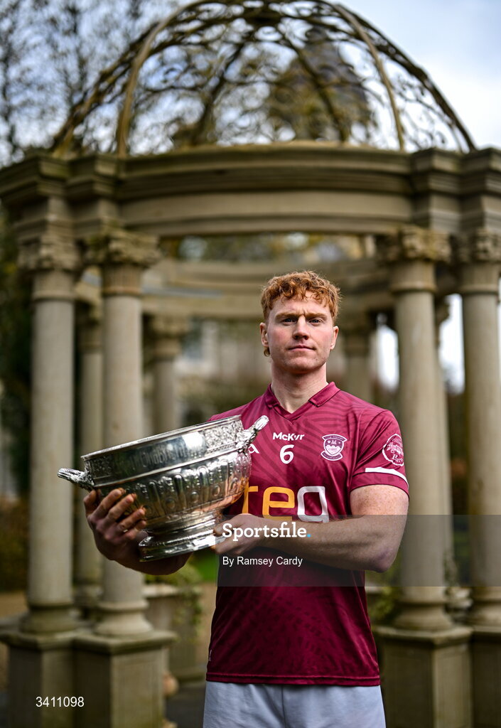31 March 2026; Ronan Wallace of Westmeath during the launch of the 2026 Leinster GAA Senior Football Championships at Killashee Hotel in Naas, Kildare. Photo by Ramsey Cardy/Sportsfile