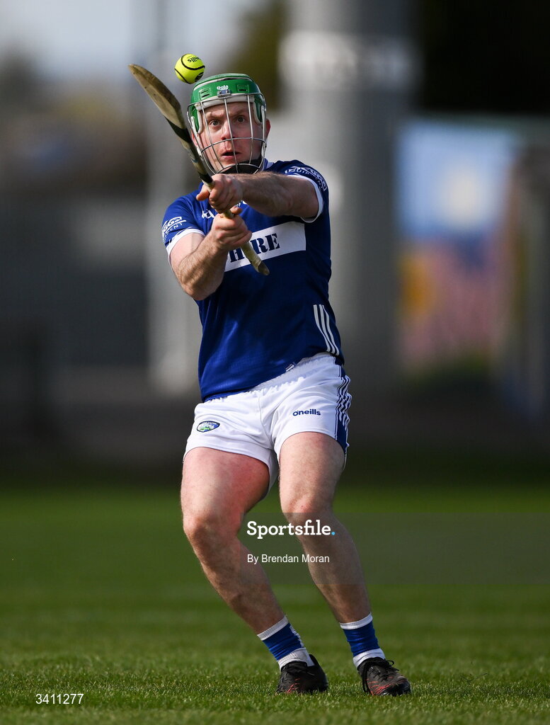 28 March 2026; Aidan Corby of Laois during the Allianz Hurling League Division 2 final match between Laois and Kerry at Laois Hire O'Moore Park in Portlaoise, Laois. Photo by Brendan Moran/Sportsfile