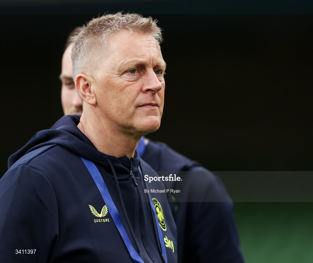 31 March 2026; Republic of Ireland head coach Heimir Hallgrimsson before the international friendly match between Republic of Ireland and North Macedonia at Aviva Stadium in Dublin. Photo by Michael P Ryan/Sportsfile