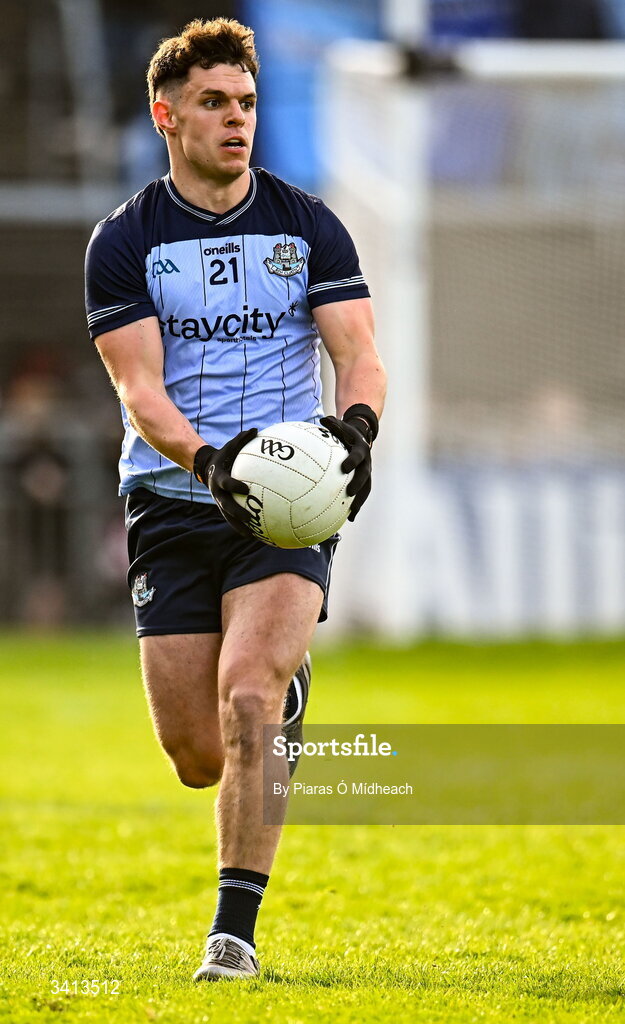 22 March 2026; Liam Smith of Dublin during the Allianz Football League Division 1 match between Galway and Dublin at Pearse Stadium in Galway. Photo by Piaras Ó Mídheach/Sportsfile