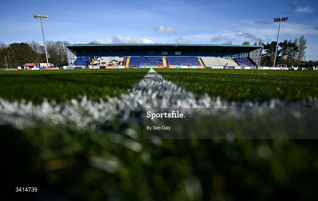 3 April 2026; A general view inside the stadium before the SSE Airtricity Men's Premier Division match between Waterford and Shamrock Rovers at the RSC in Waterford. Photo by Seb Daly/Sportsfile