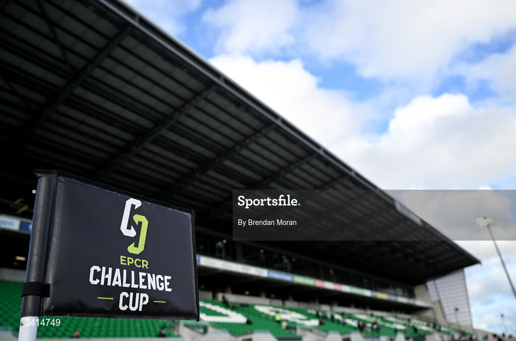 3 April 2026; A general view before the EPCR Challenge Cup match between Connacht and Hollywoodbets Sharks at Dexcom Stadium in Galway. Photo by Brendan Moran/Sportsfile