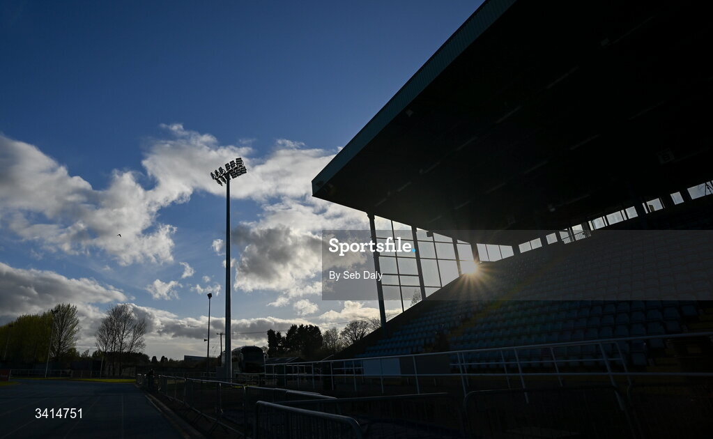 3 April 2026; A general view inside the stadium before the SSE Airtricity Men's Premier Division match between Waterford and Shamrock Rovers at the RSC in Waterford. Photo by Seb Daly/Sportsfile