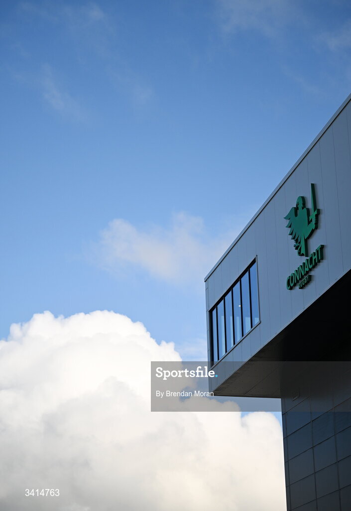 3 April 2026; A general view before the EPCR Challenge Cup match between Connacht and Hollywoodbets Sharks at Dexcom Stadium in Galway. Photo by Brendan Moran/Sportsfile