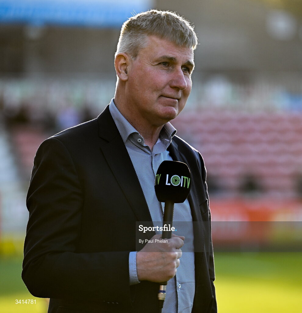 3 April 2026; St Patrick's Athletic manager Stephen Kenny before the SSE Airtricity Men's Premier Division match between St Patrick's Athletic and Sligo Rovers at Richmond Park in Dublin. Photo by Paul Phelan/Sportsfile