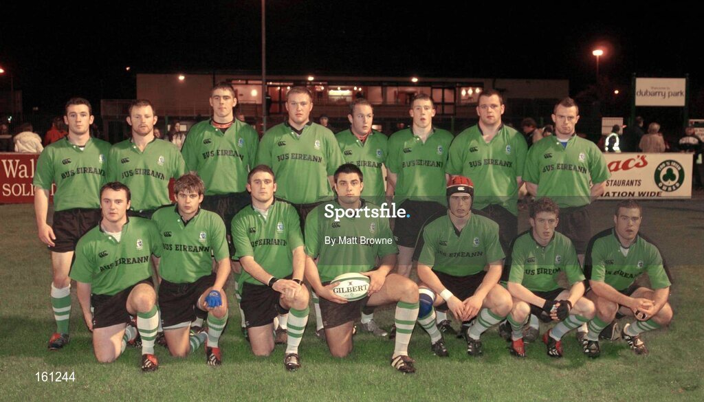 17 November 2004; The Connacht U21 team. U21 Representative Match, Connacht U21 v New Zealand U21, Dubarry Park, Athlone. Picture credit; Matt Browne / SPORTSFILE