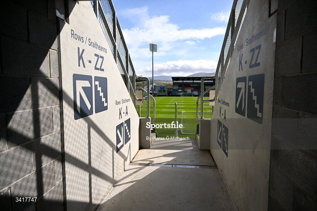 6 April 2026; A general view inside the stadium before the SSE Airtricity Men's Premier Division match between Shamrock Rovers and Shelbourne at Tallaght Stadium in Dublin. Photo by Piaras Ó Mídheach/Sportsfile