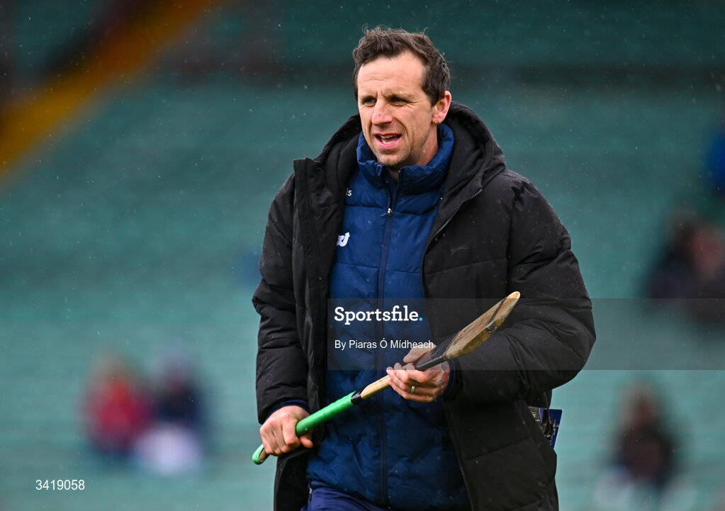 5 April 2026; Clare coach Tony Griffin before the Allianz Hurling League Division 1B final match between Clare and Dublin at TUS Gaelic Grounds in Limerick. Photo by Piaras Ó Mídheach/Sportsfile
