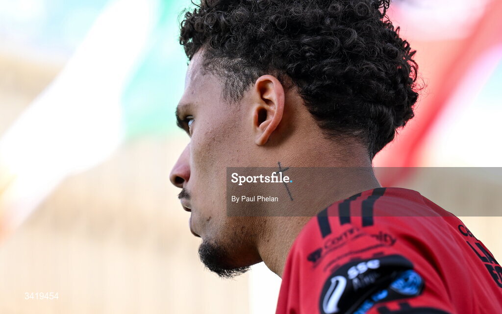 6 April 2026; Zane Myers of Bohemians during the SSE Airtricity Men's Premier Division match between Bohemians and Waterford at Dalymount Park in Dublin. Photo by Paul Phelan/Sportsfile