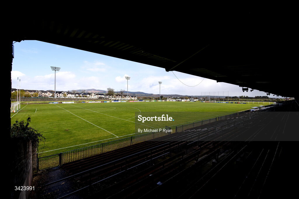 12 April 2026; A general view of Cappoquin Logistics Fraher Field before the Munster GAA Football Senior Championship quarter-final match between Waterford and Tipperary at Cappoquin Logistics Fraher Field in Waterford. Photo by Michael P Ryan/Sportsfile