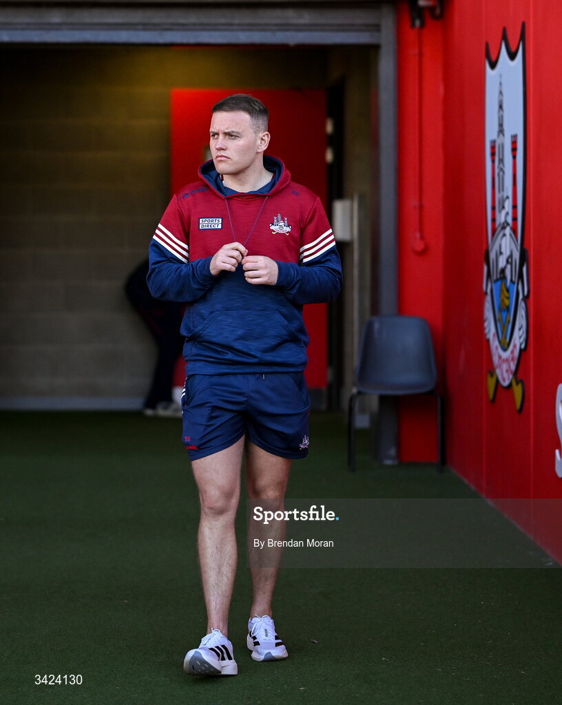 12 April 2026; Steven Sherlock of Cork checks out the pitch before the Munster GAA Football Senior Championship quarter-final match between Cork and Limerick at SuperValu Páirc Uí Chaoimh in Cork. Photo by Brendan Moran/Sportsfile