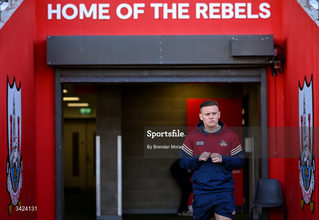 12 April 2026; Steven Sherlock of Cork checks out the pitch before the Munster GAA Football Senior Championship quarter-final match between Cork and Limerick at SuperValu Páirc Uí Chaoimh in Cork. Photo by Brendan Moran/Sportsfile