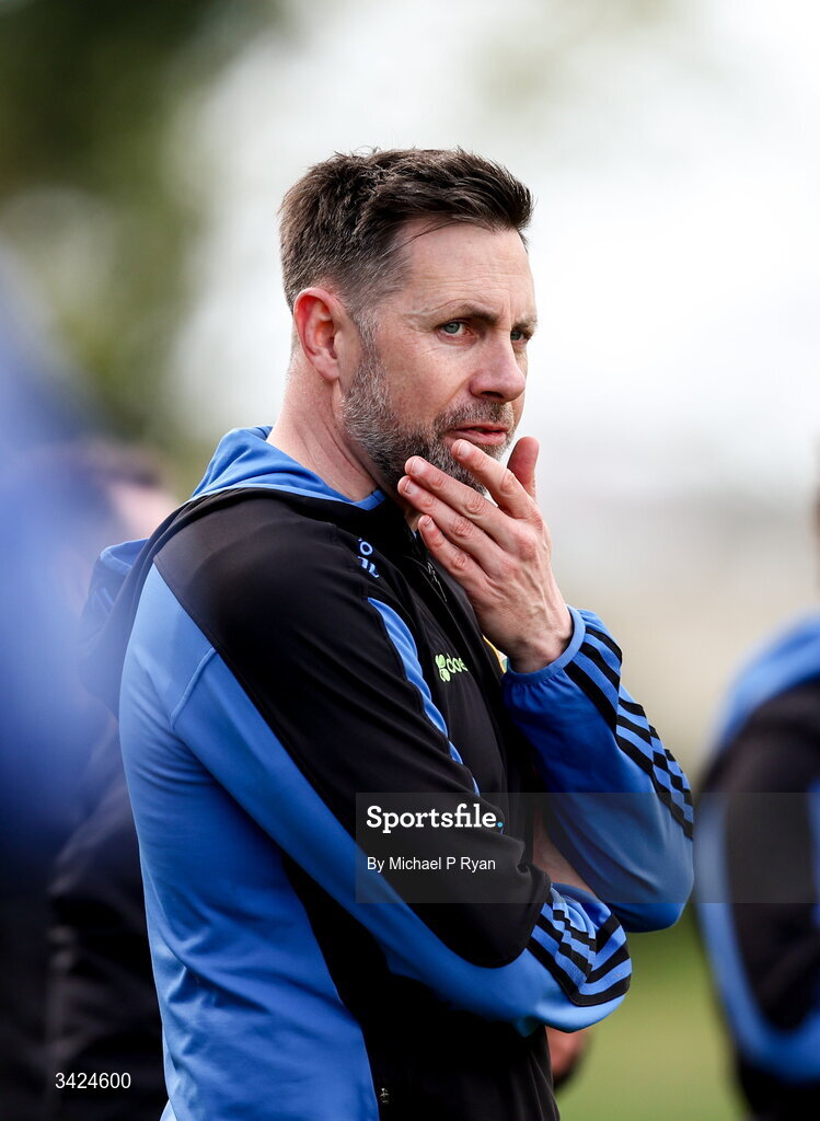 12 April 2026; Tipperary manager Niall Fitzgerald during the Munster GAA Football Senior Championship quarter-final match between Waterford and Tipperary at Cappoquin Logistics Fraher Field in Waterford. Photo by Michael P Ryan/Sportsfile
