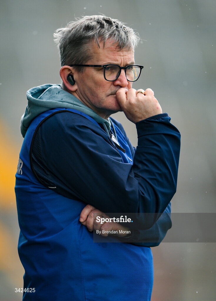 12 April 2026; Limerick manager Jimmy Lee  during the Munster GAA Football Senior Championship quarter-final match between Cork and Limerick at SuperValu Páirc Uí Chaoimh in Cork. Photo by Brendan Moran/Sportsfile
