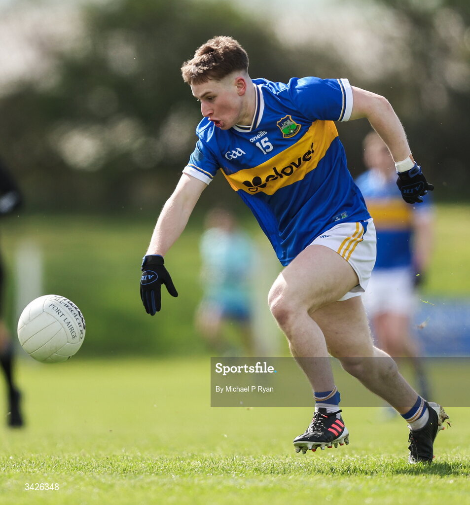 12 April 2026; Daithi Hogan of Tipperary after the Munster GAA Football Senior Championship quarter-final match between Waterford and Tipperary at Cappoquin Logistics Fraher Field in Waterford. Photo by Michael P Ryan/Sportsfile