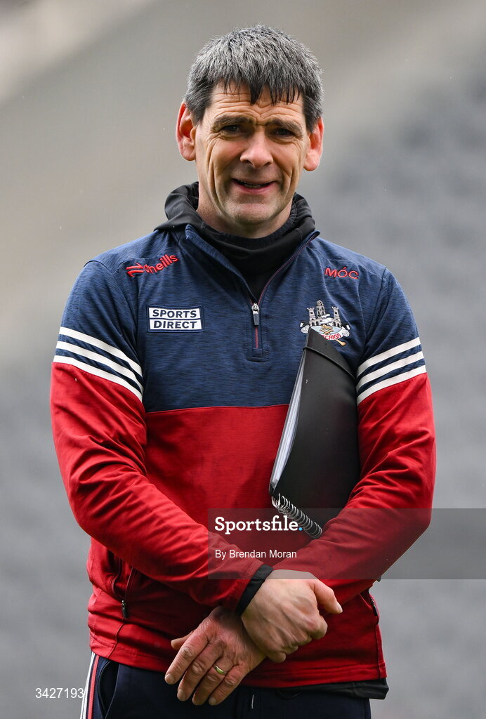 12 April 2026; Cork selectors Mícheál Ó Cróinín after the Munster GAA Football Senior Championship quarter-final match between Cork and Limerick at SuperValu Páirc Uí Chaoimh in Cork. Photo by Brendan Moran/Sportsfile