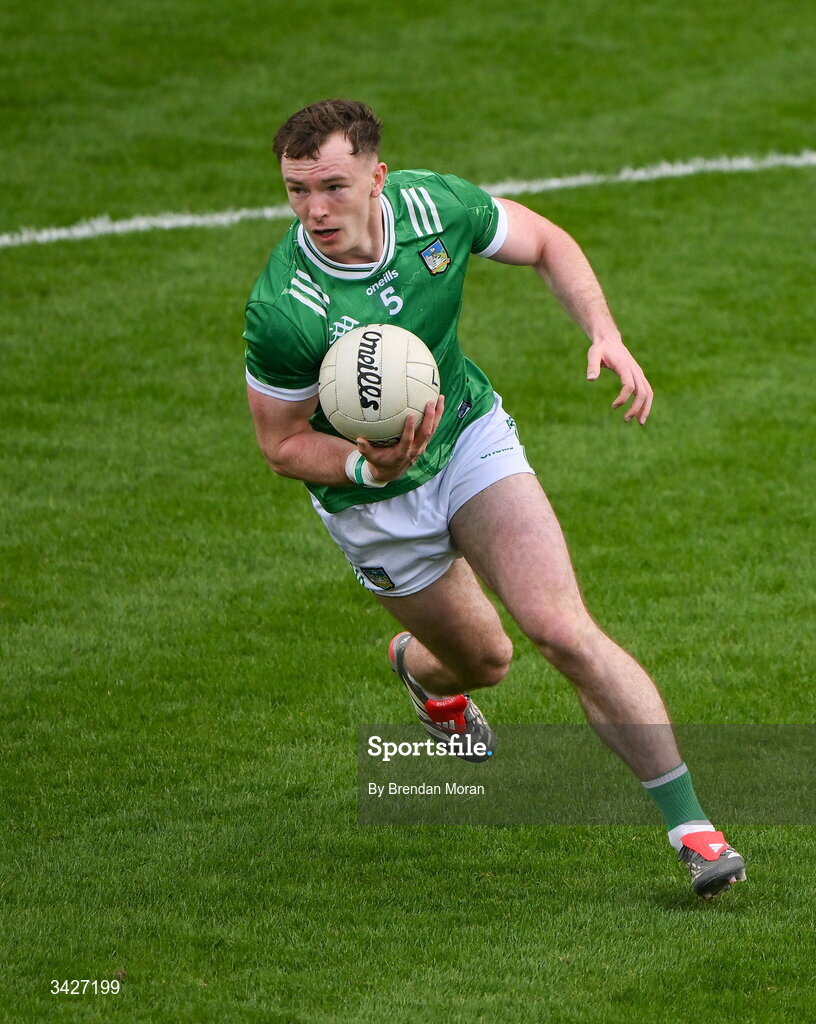 12 April 2026; Barry Coleman of Limerick during the Munster GAA Football Senior Championship quarter-final match between Cork and Limerick at SuperValu Páirc Uí Chaoimh in Cork. Photo by Brendan Moran/Sportsfile