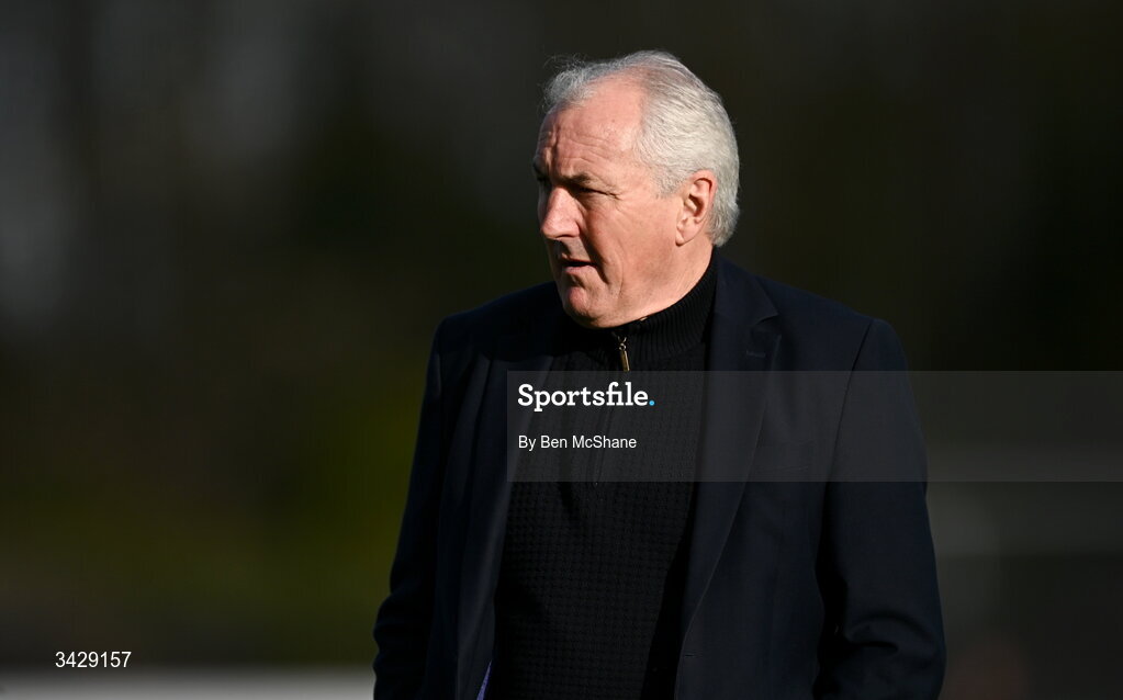 17 April 2026; Galway United manager John Caulfield before the SSE Airtricity Men's Premier Division match between Dundalk and Galway United at Oriel Park in Dundalk, Louth. Photo by Ben McShane/Sportsfile