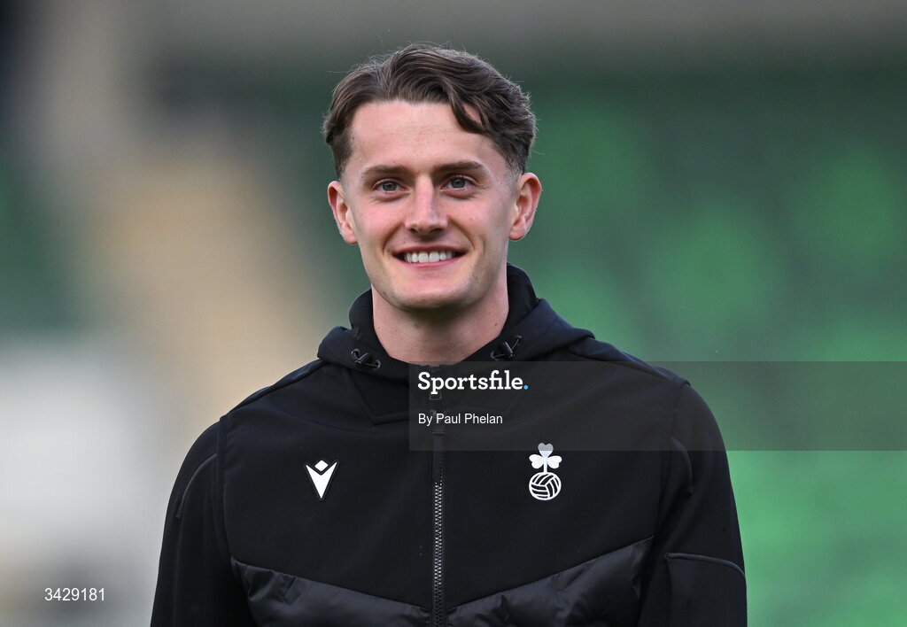 17 April 2026; John McGovern of Shamrock Rovers before the SSE Airtricity Men's Premier Division match between Shamrock Rovers and Bohemians at Tallaght Stadium in Dublin. Photo by Paul Phelan/Sportsfile