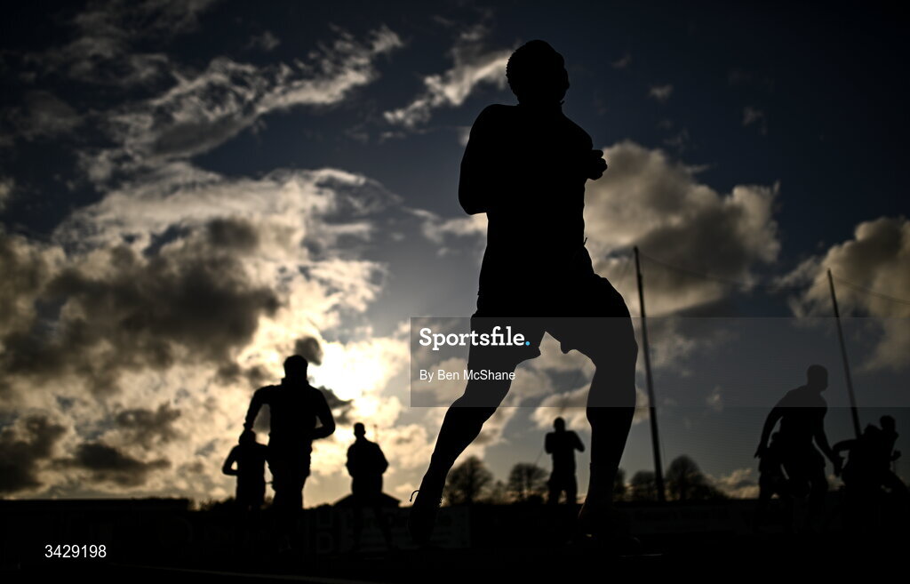 17 April 2026; Frantz Pierrot of Galway United the SSE Airtricity Men's Premier Division match between Dundalk and Galway United at Oriel Park in Dundalk, Louth. Photo by Ben McShane/Sportsfile