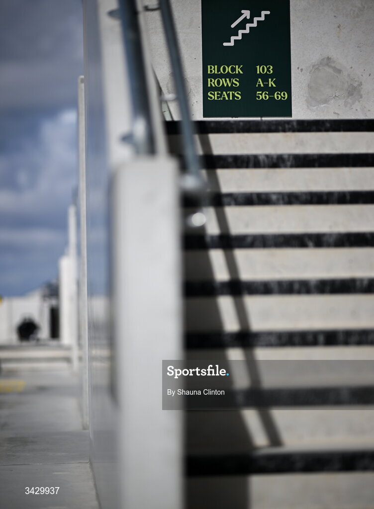 18 April 2026; A detailed view before the Women's U21 Six Nations Series match between Ireland and Italy at Dexcom Stadium in Galway. Photo by Shauna Clinton/Sportsfile