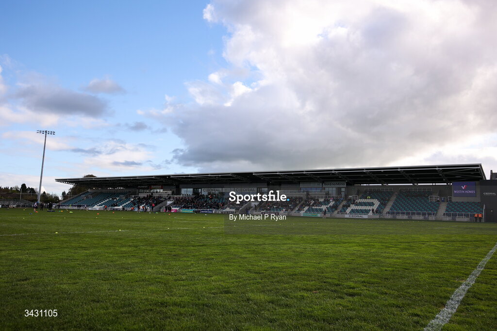 18 April 2026; A general view of Cedral St Conleth's Park before the Leinster GAA Senior Hurling Championship Round 1 match between Kildare and Wexford at Cedral St Conleth's Park in Newbridge, Kildare. Photo by Michael P Ryan/Sportsfile
