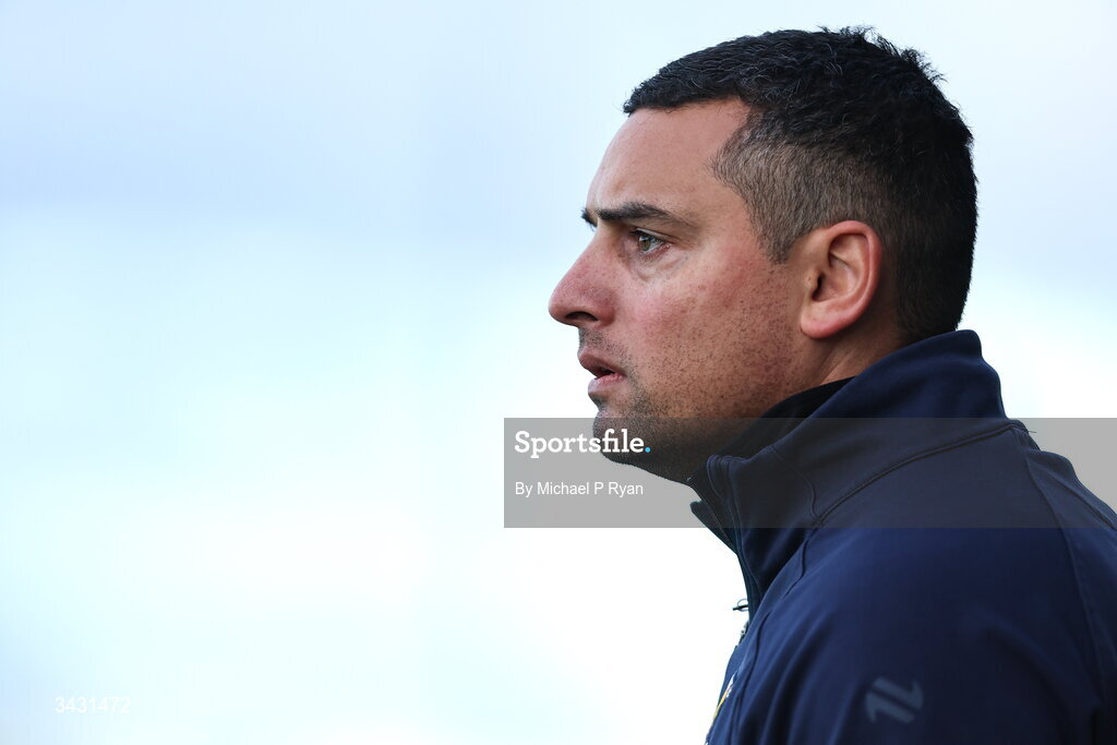 18 April 2026; Wexford manager Keith Rossiter during the Leinster GAA Senior Hurling Championship Round 1 match between Kildare and Wexford at Cedral St Conleth's Park in Newbridge, Kildare. Photo by Michael P Ryan/Sportsfile