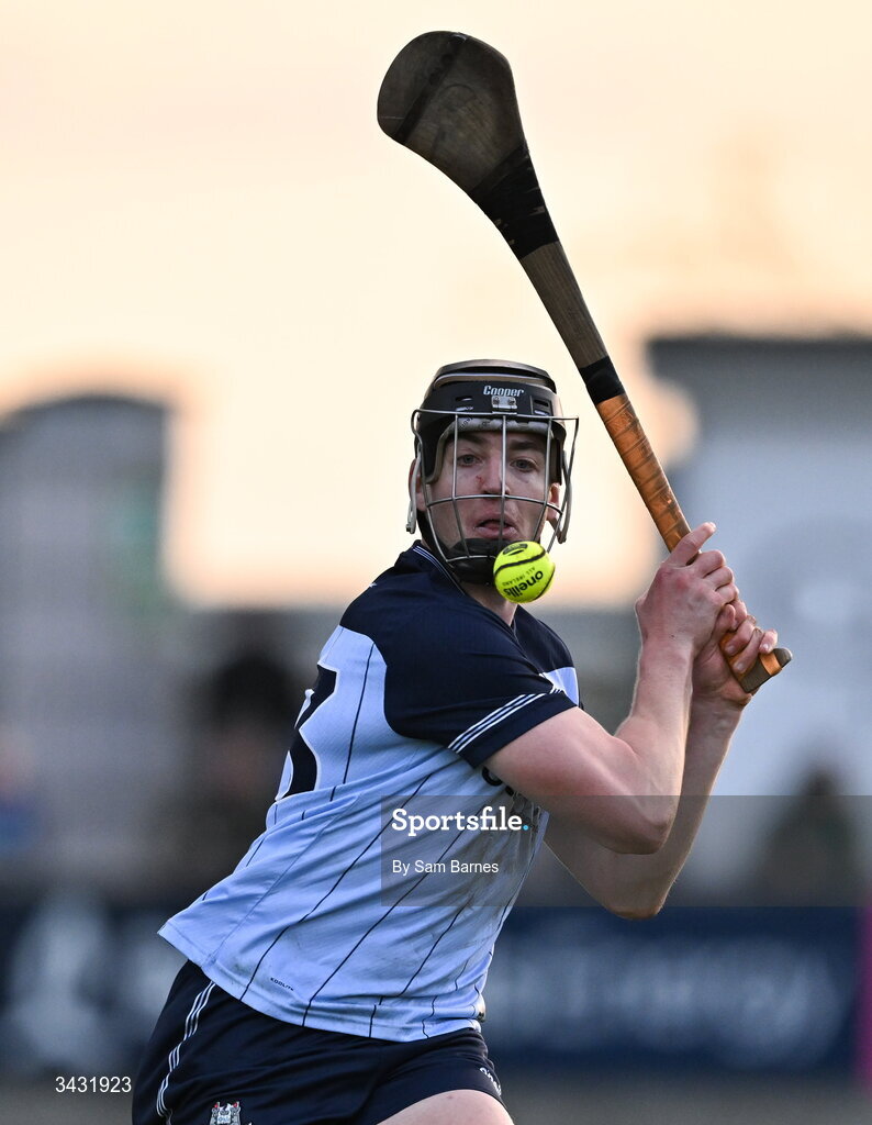 18 April 2026; Dónal Burke of Dublin during the Leinster GAA Senior Hurling Championship Round 1 match between Offaly and Dublin at Glenisk O'Connor Park in Tullamore, Offaly. Photo by Sam Barnes/Sportsfile