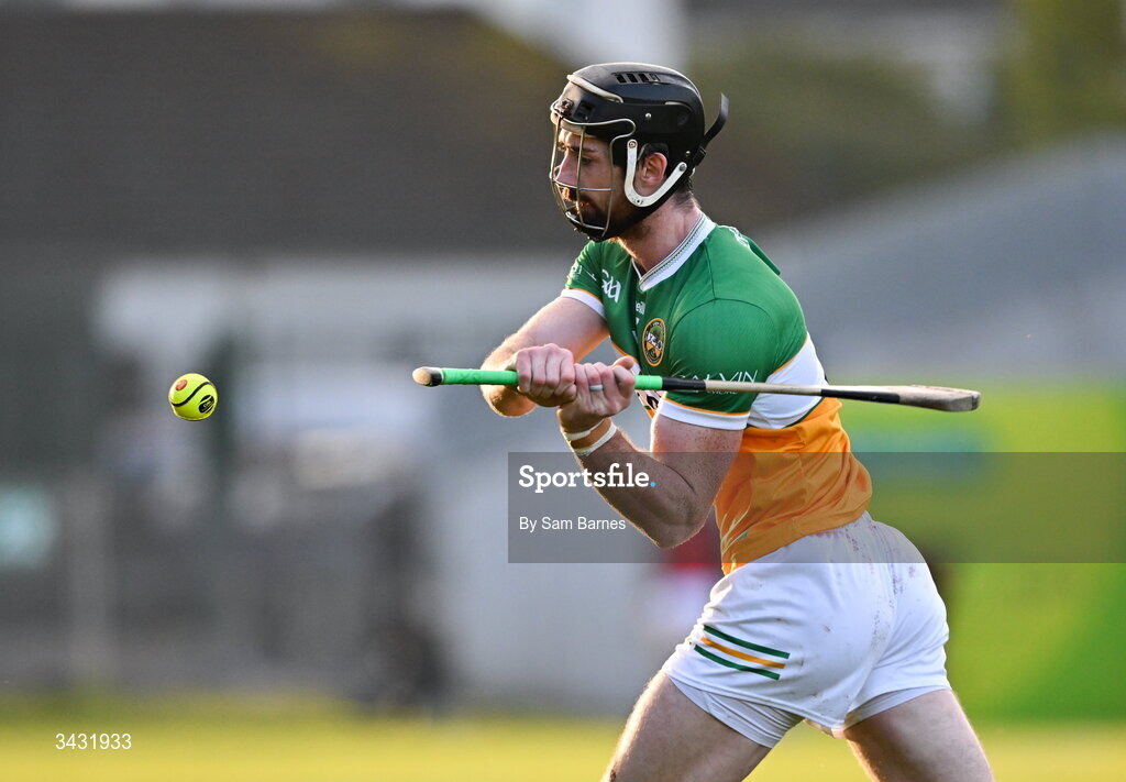 18 April 2026; Ben Conneely of Offaly during the Leinster GAA Senior Hurling Championship Round 1 match between Offaly and Dublin at Glenisk O'Connor Park in Tullamore, Offaly. Photo by Sam Barnes/Sportsfile
