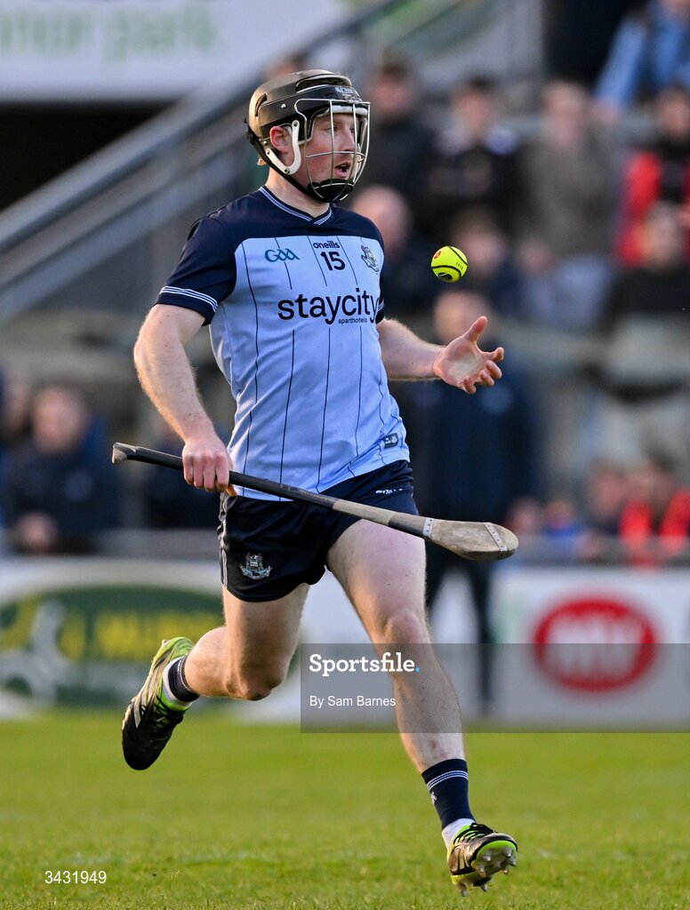 18 April 2026; Cian O'Sullivan of Dublin during the Leinster GAA Senior Hurling Championship Round 1 match between Offaly and Dublin at Glenisk O'Connor Park in Tullamore, Offaly. Photo by Sam Barnes/Sportsfile