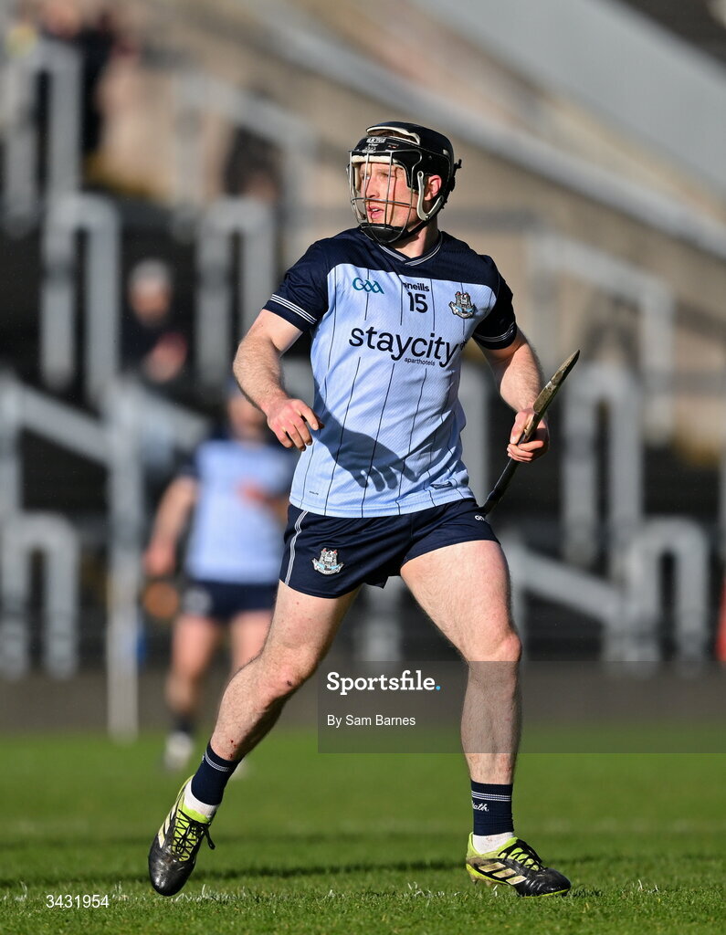18 April 2026; Cian O'Sullivan of Dublin during the Leinster GAA Senior Hurling Championship Round 1 match between Offaly and Dublin at Glenisk O'Connor Park in Tullamore, Offaly. Photo by Sam Barnes/Sportsfile