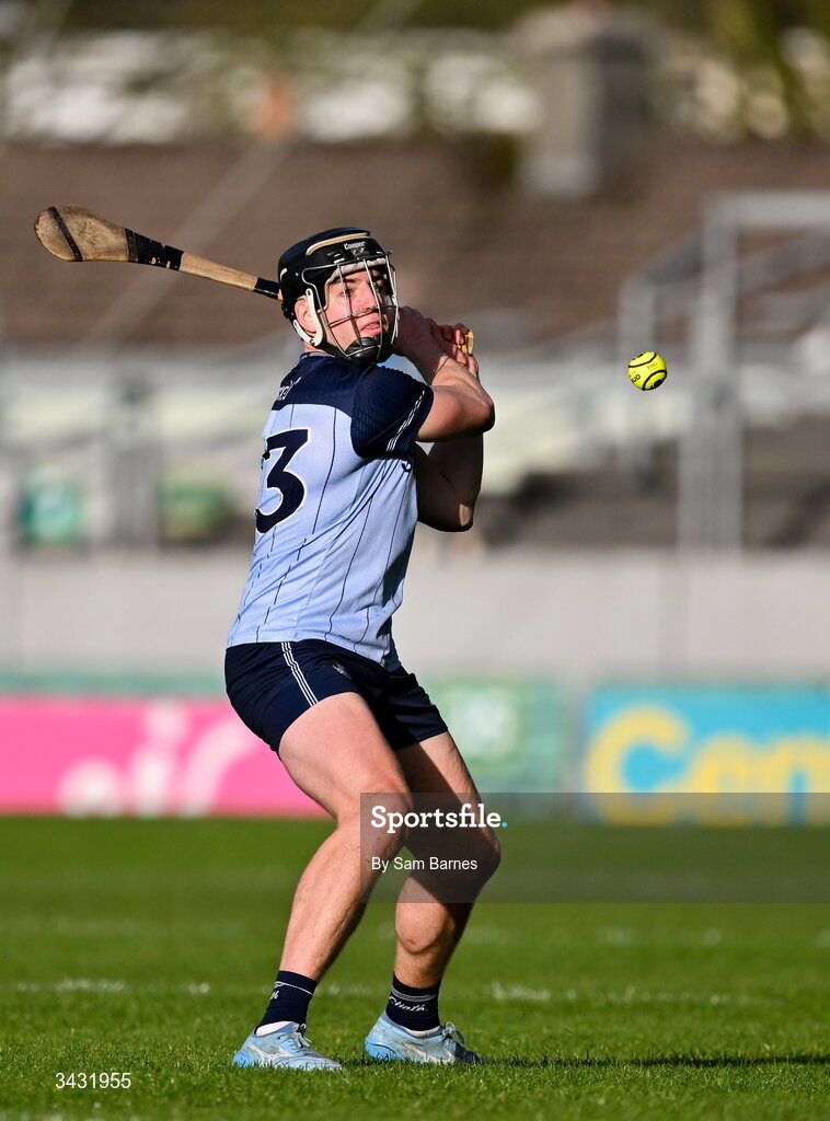 18 April 2026; Dónal Burke of Dublin during the Leinster GAA Senior Hurling Championship Round 1 match between Offaly and Dublin at Glenisk O'Connor Park in Tullamore, Offaly. Photo by Sam Barnes/Sportsfile
