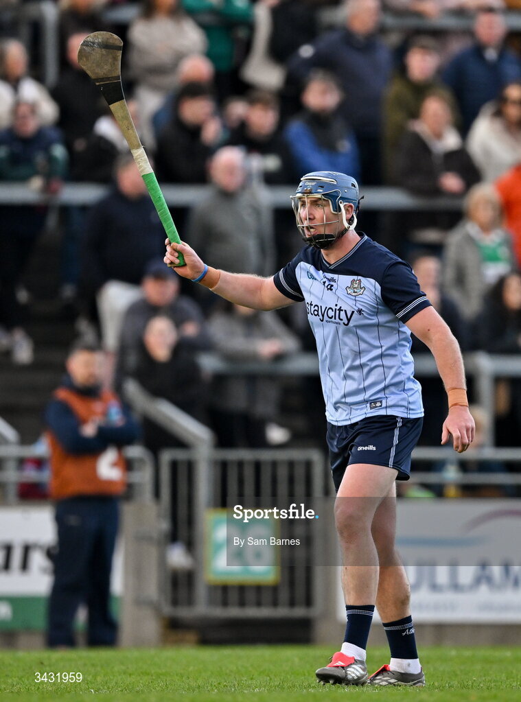 18 April 2026; John Hetherton of Dublin during the Leinster GAA Senior Hurling Championship Round 1 match between Offaly and Dublin at Glenisk O'Connor Park in Tullamore, Offaly. Photo by Sam Barnes/Sportsfile