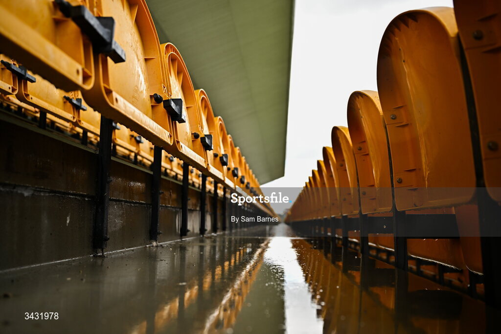 18 April 2026; A general view of Glenisk O'Connor Park before the Leinster GAA Senior Hurling Championship Round 1 match between Offaly and Dublin at Glenisk O'Connor Park in Tullamore, Offaly. Photo by Sam Barnes/Sportsfile