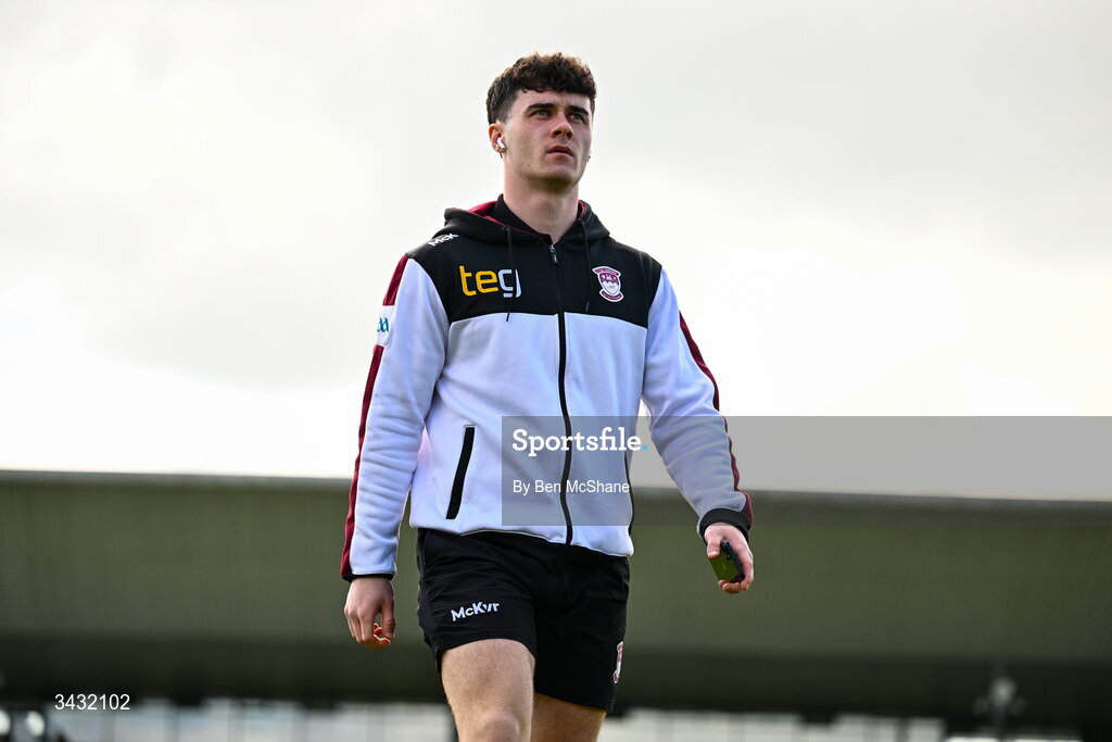 19 April 2026; Danny McCartan of Westmeath before the Leinster GAA Football Senior Championship quarter-final match between Meath and Westmeath at Glenisk O'Connor Park in Tullamore, Offaly. Photo by Ben McShane/Sportsfile